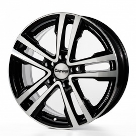 Алмаз Черный, Серебристый мет, Черный глянцевый