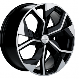 Чёрный, Чёрный глянцевый с полированной лицевой частью